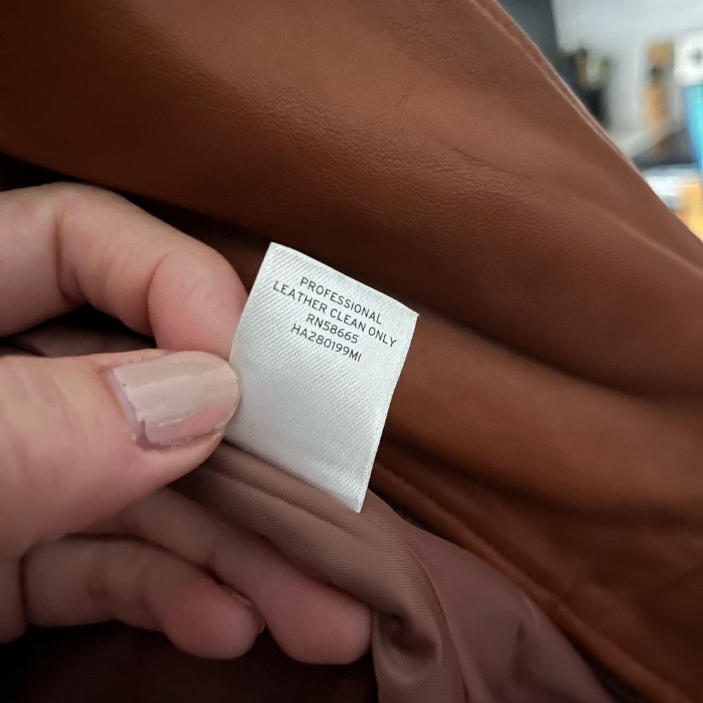 Halogen Leather Jacket - image 8